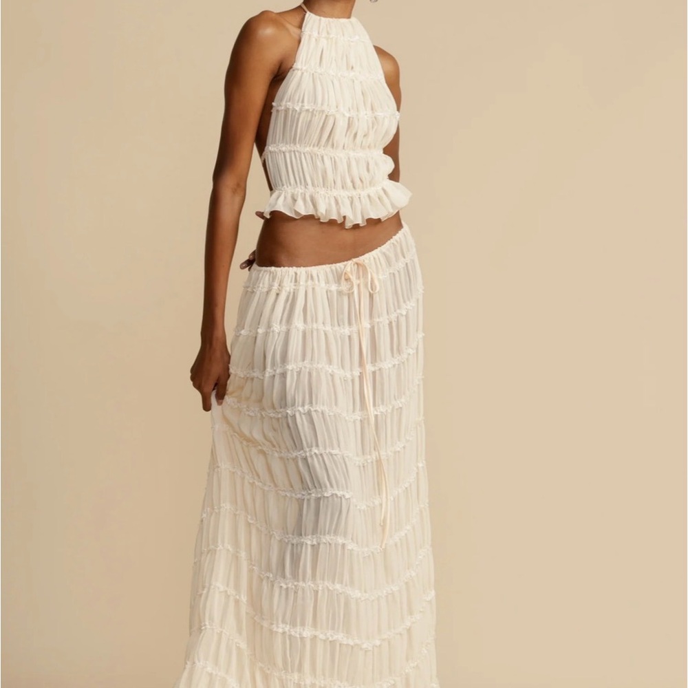 Arcina Ori Juliette Skirt/Dress - M - Cream - NWT - Picture 3 of 7